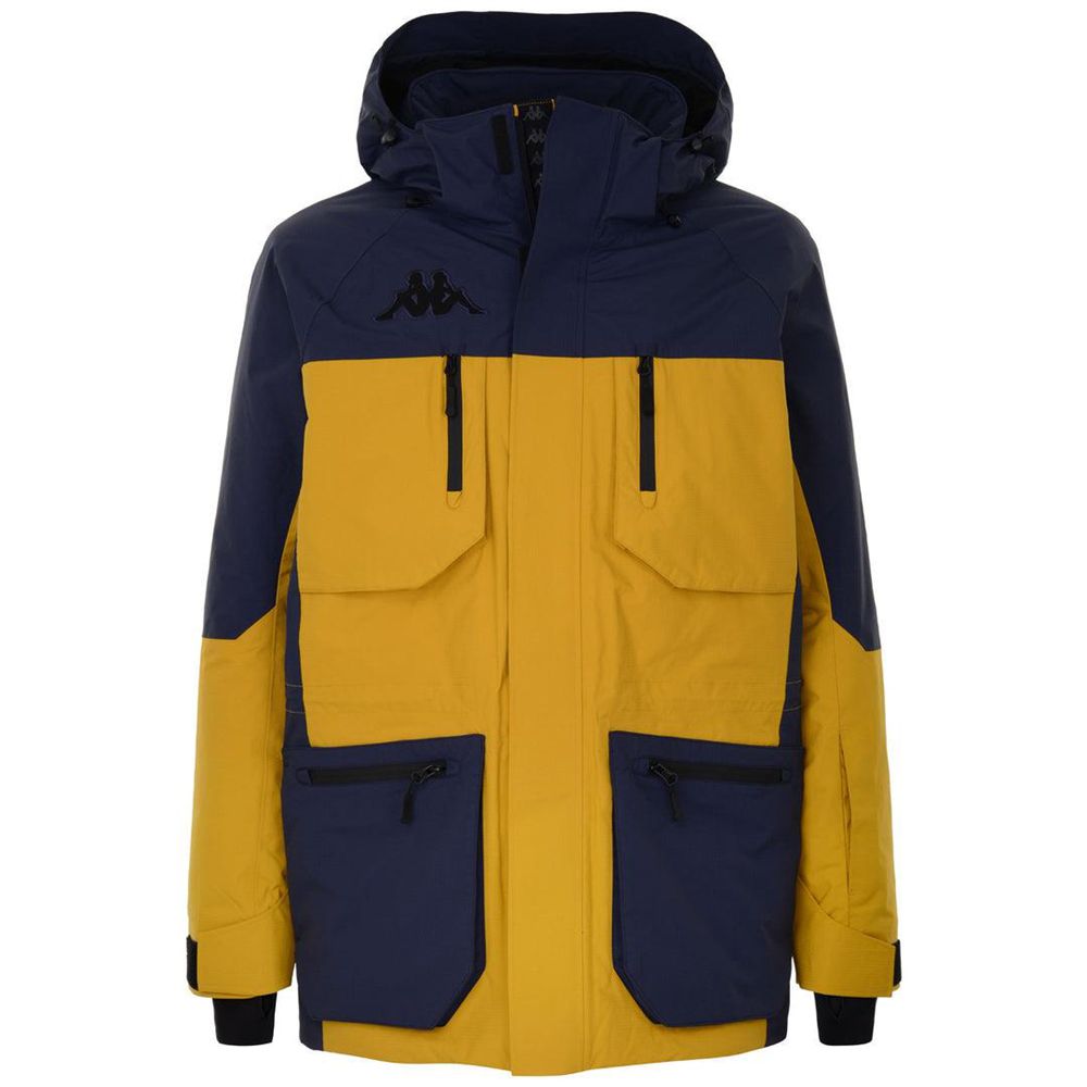 Men Kappa 5 Cento 501 Jacket Yellow | JO9527801