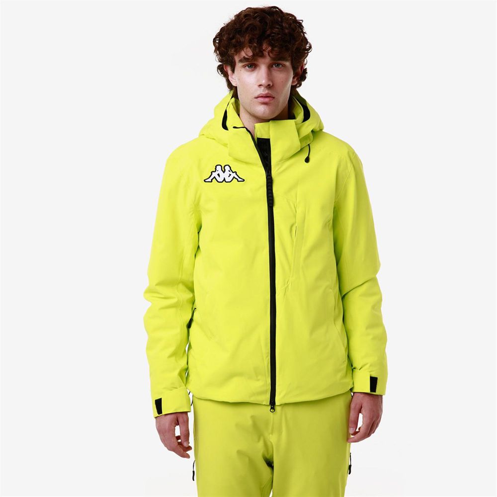 Men Kappa 6 Cento 606 Jacket Green | JD3650918