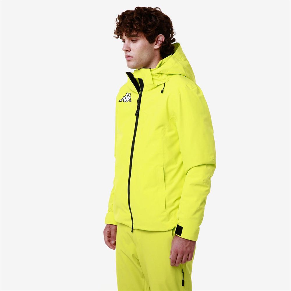 Men Kappa 6 Cento 606 Jacket Green | JD3650918