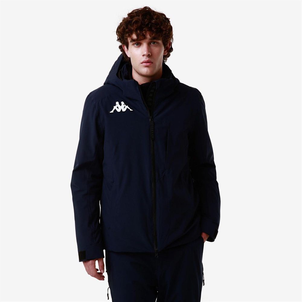 Men Kappa 6 Cento 606 Jacket Navy | NQ3467082