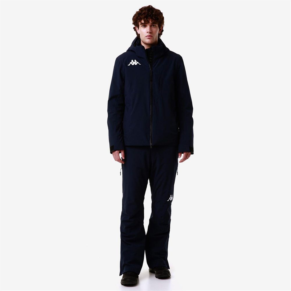 Men Kappa 6 Cento 606 Jacket Navy | NQ3467082