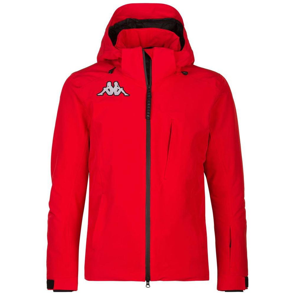 Men Kappa 6 Cento 606 Jacket Red | NK5620871