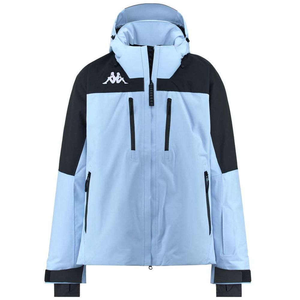 Men Kappa 6 Cento 611p Jacket Blue | GI5261304