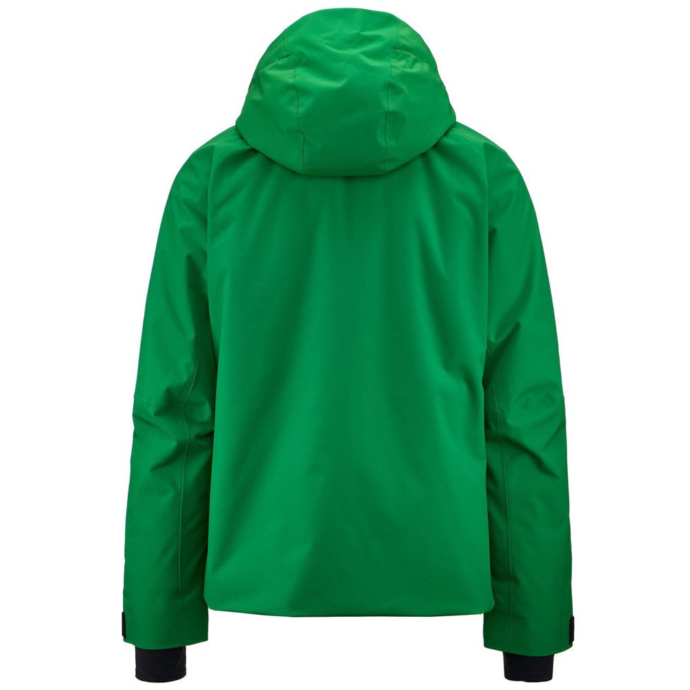 Men Kappa 6 Cento 611p Jacket Green | IA6150432