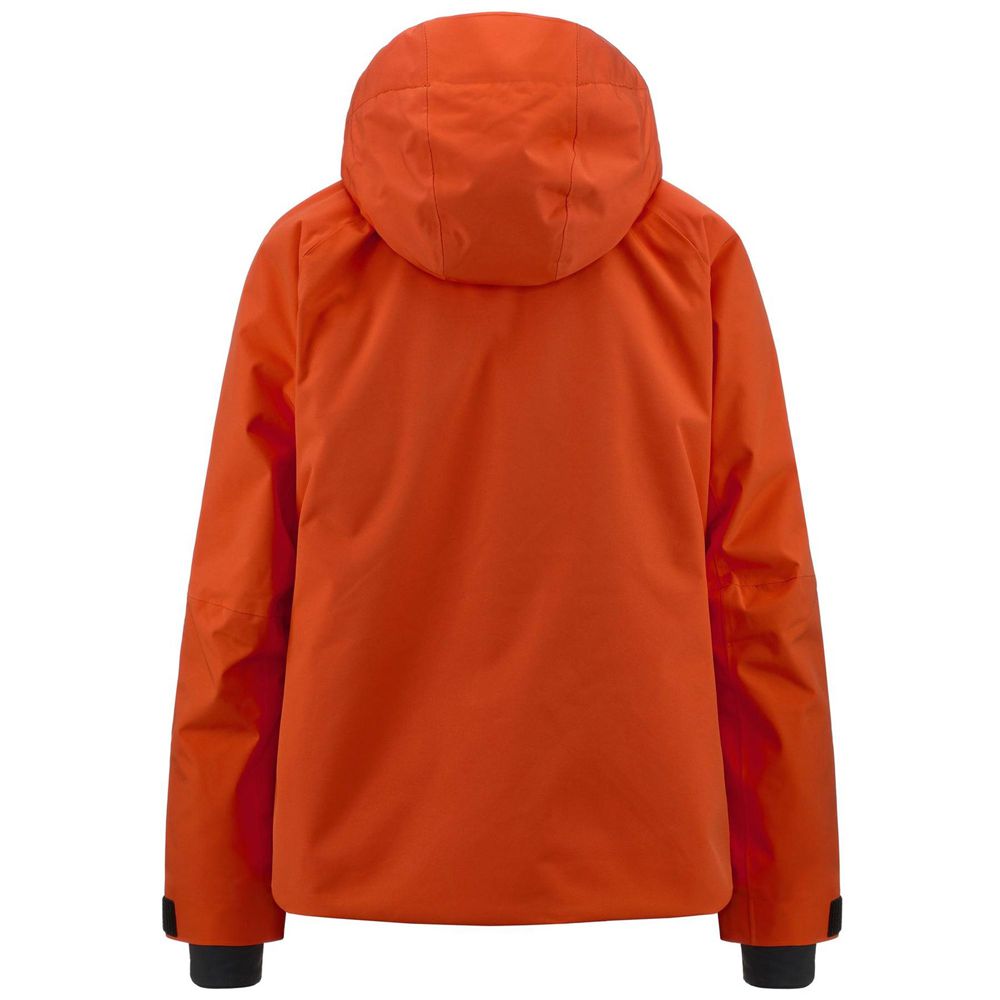 Men Kappa 6 Cento 611p Jacket Orange | IP0498213