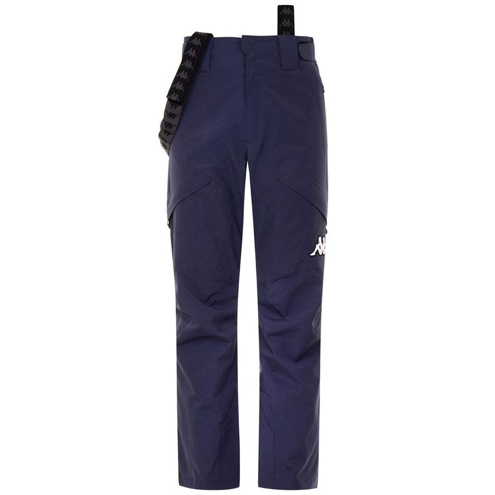 Men Kappa 6 Cento 622 Fz Pants Navy | IJ1809367