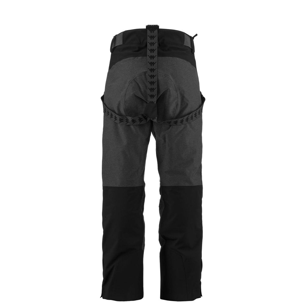 Men Kappa 6 Cento 622fzw Pants Black | CT5139740