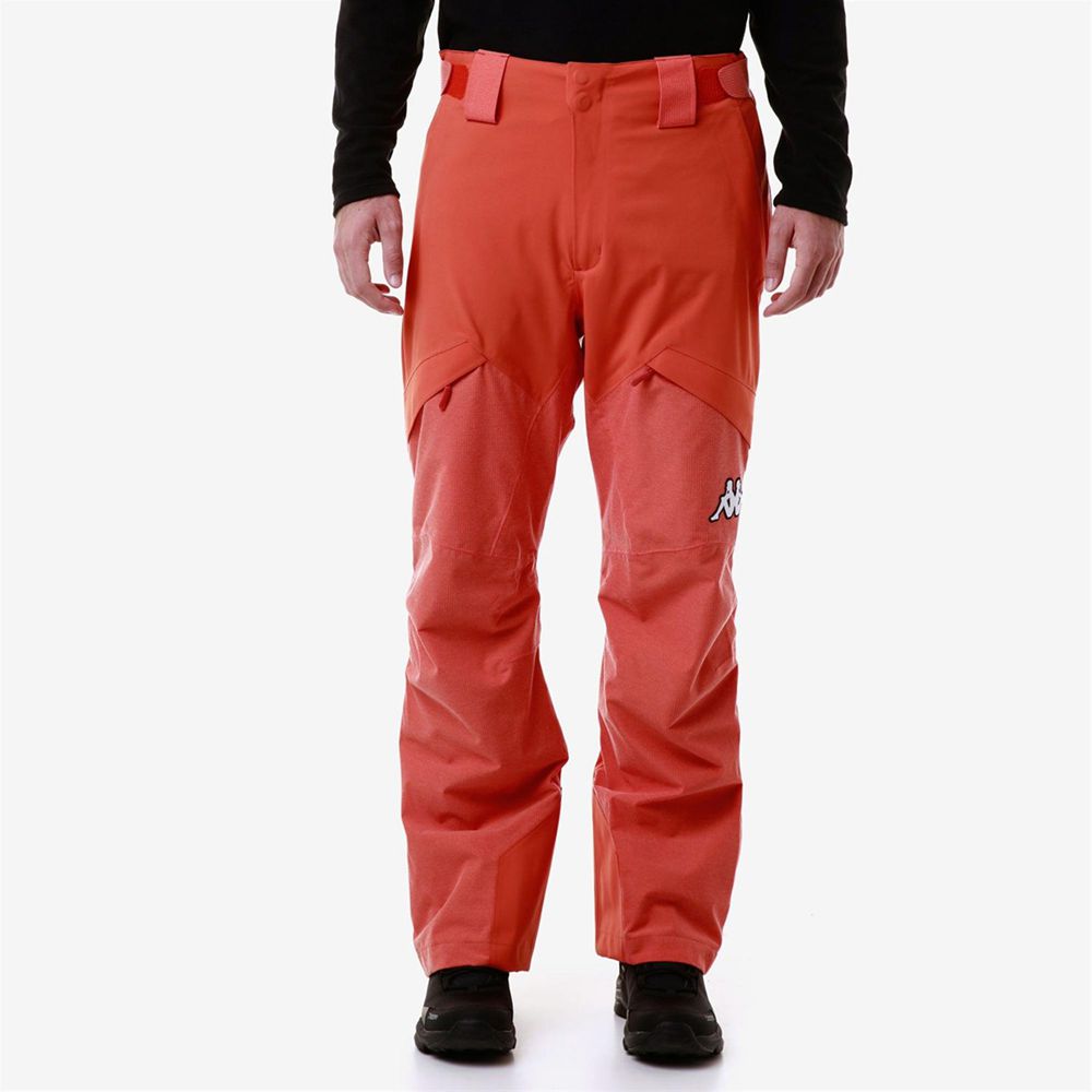 Men Kappa 6 Cento 622fzw Pants Orange | ND7492816