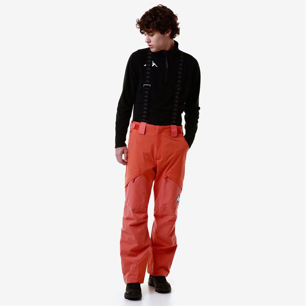 Men Kappa 6 Cento 622fzw Pants Orange | ND7492816