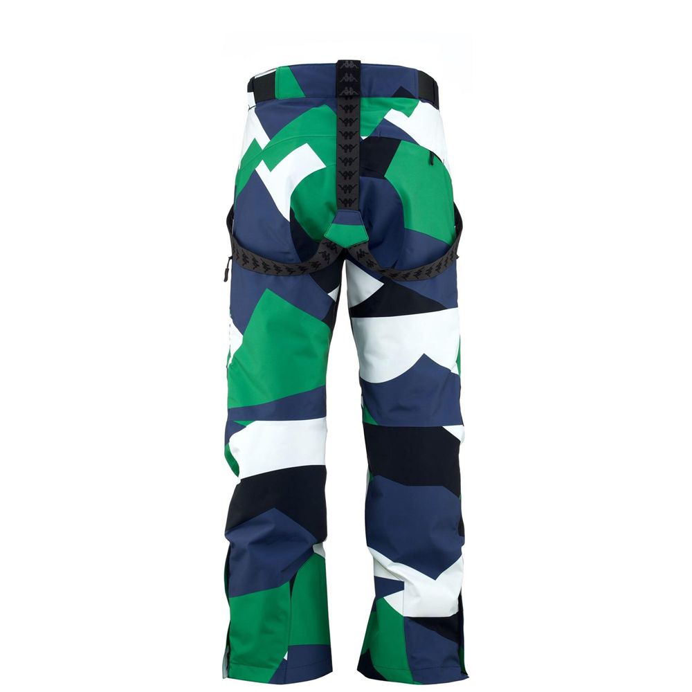 Men Kappa 6 Cento 622p Pants Green | DI4601273