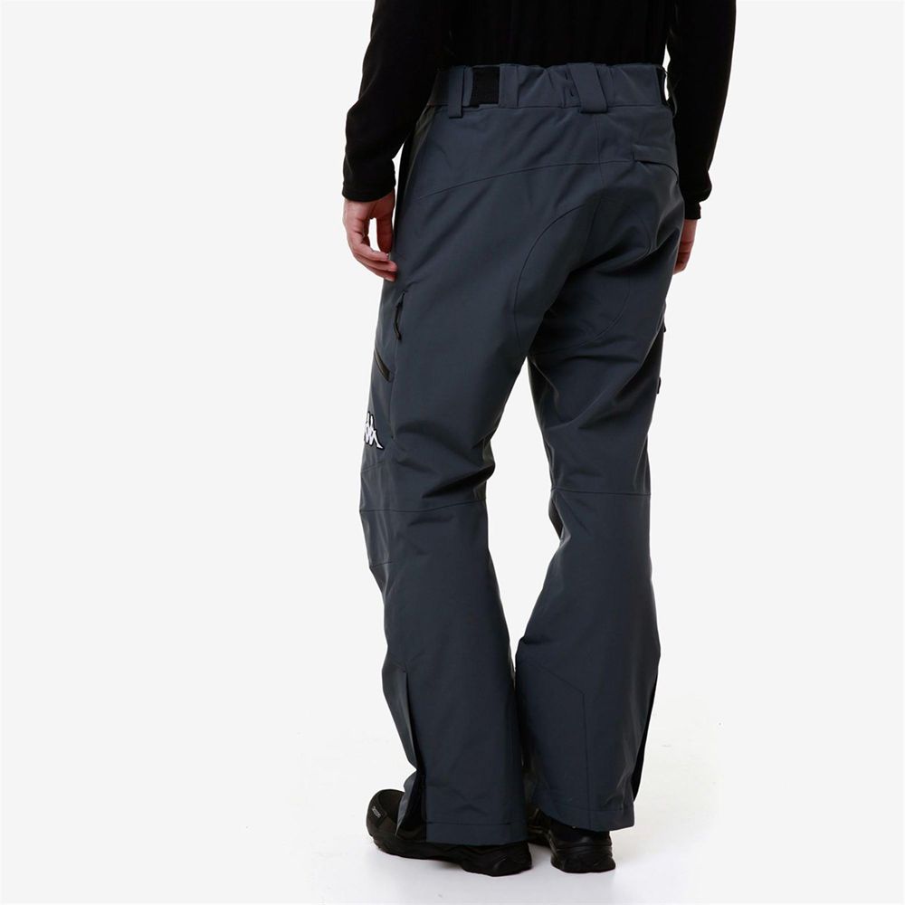 Men Kappa 6 Cento 622p Pants Grey | ER9748321