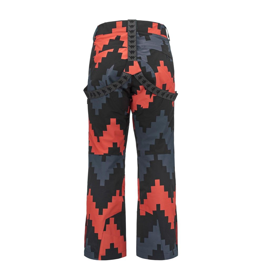 Men Kappa 6 Cento 622pg Pants Black | DU9532674