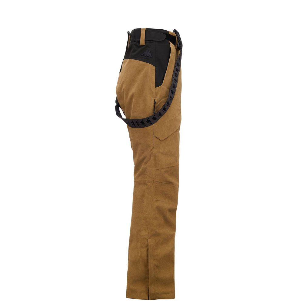 Men Kappa 6 Cento 622v Pants Brown | XE5068431