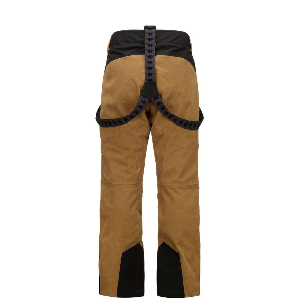 Men Kappa 6 Cento 622v Pants Brown | XE5068431