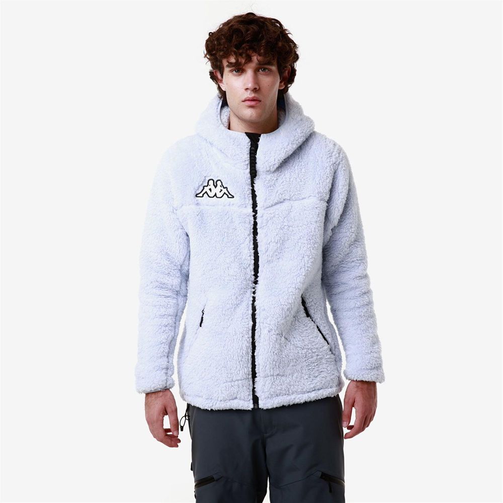 Men Kappa 6 Cento 635s Hoodie Blue | GZ1597463