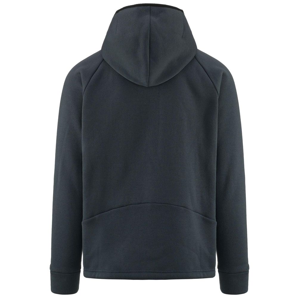 Men Kappa 6 Cento 635w Hoodie Grey | UB4805971