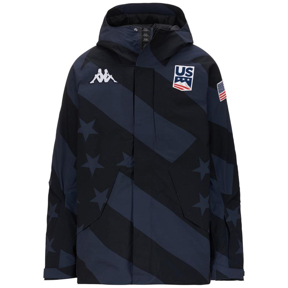 Men Kappa 6 Cento 640sg Us Jacket Navy | AG8725943