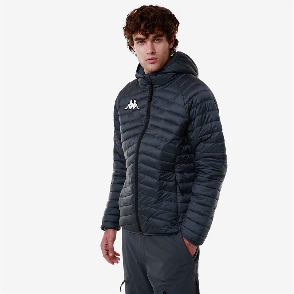 Men Kappa 6 Cento 660 Jacket Grey | UM5129780