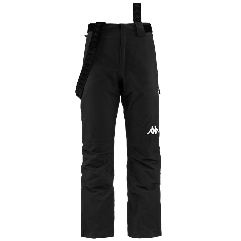 Men Kappa 6 Cento 664 Pants Black | PM7428190