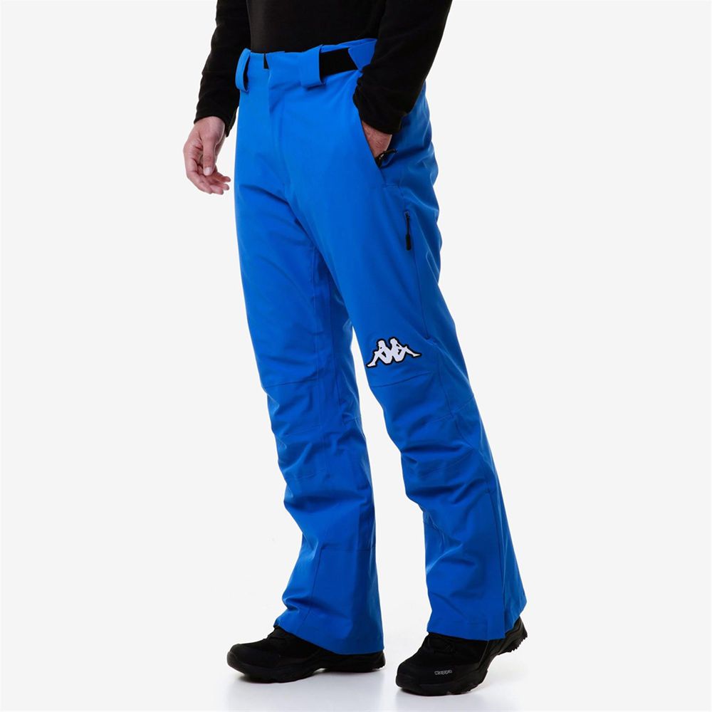 Men Kappa 6 Cento 664 Pants Blue | NO8590276