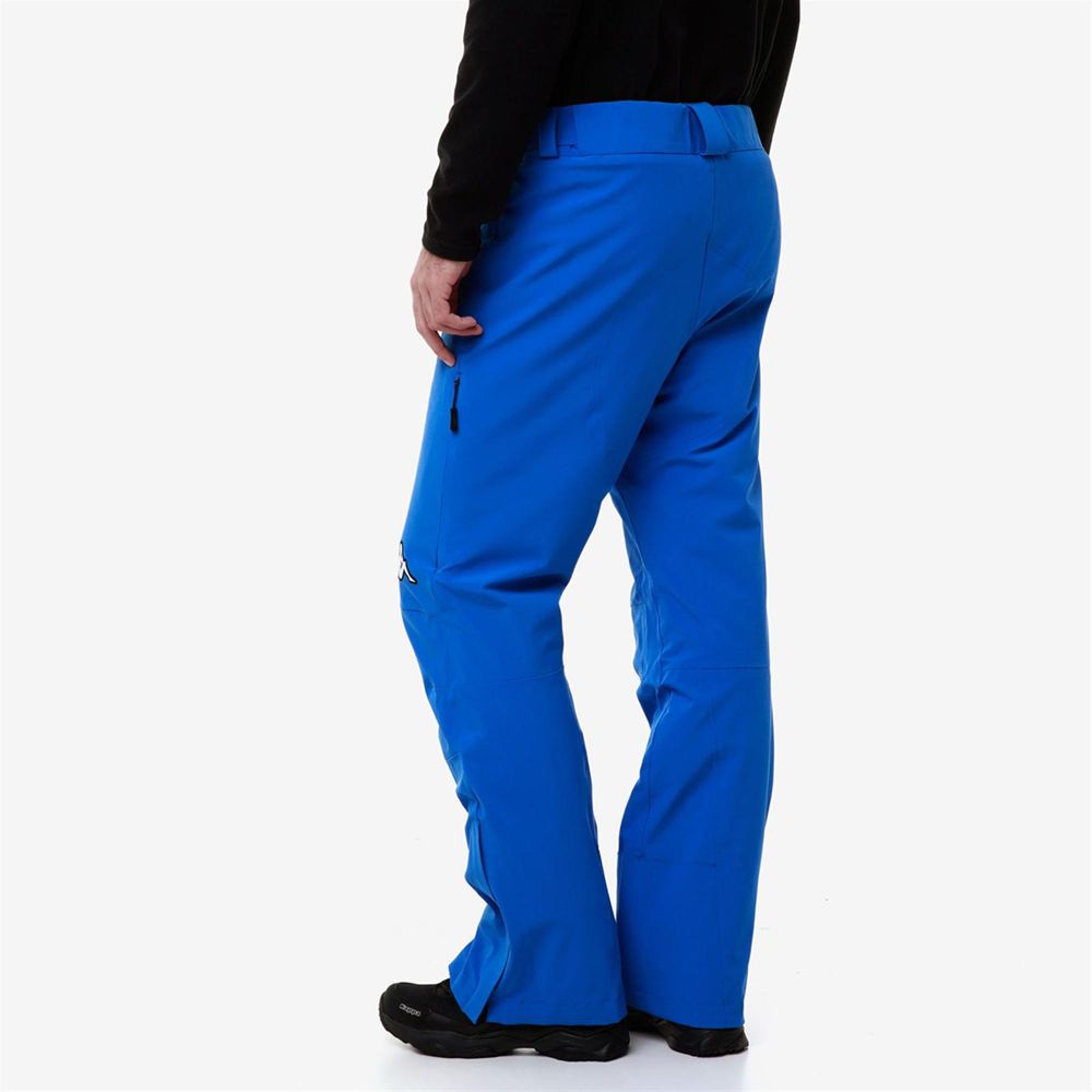 Men Kappa 6 Cento 664 Pants Blue | NO8590276