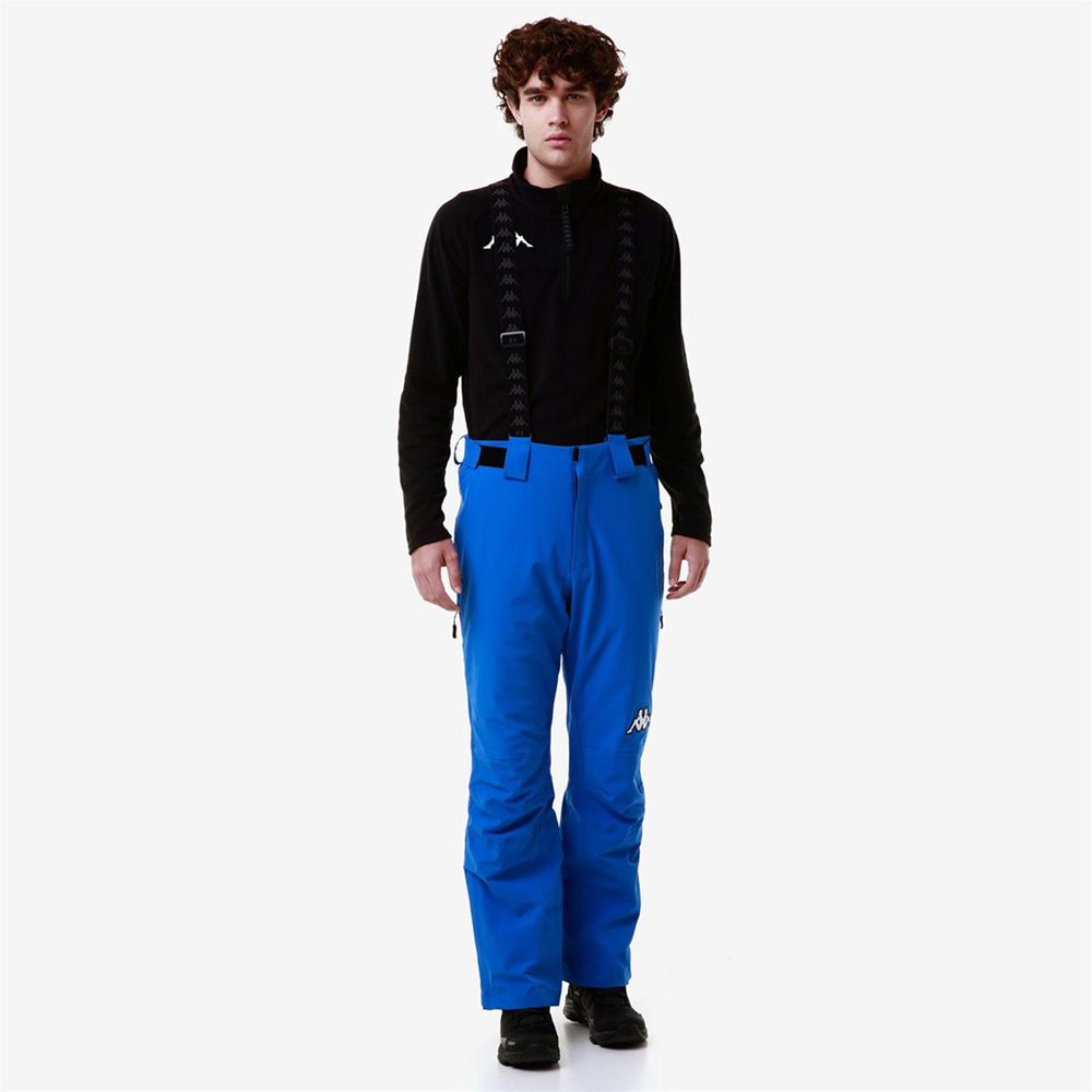 Men Kappa 6 Cento 664 Pants Blue | NO8590276