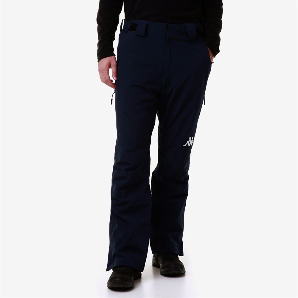 Men Kappa 6 Cento 664 Pants Navy | HI1206435