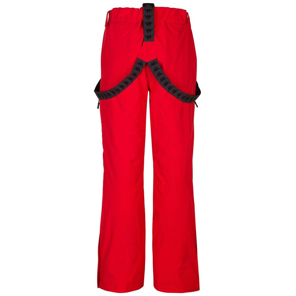 Men Kappa 6 Cento 664 Pants Red | FN8103429