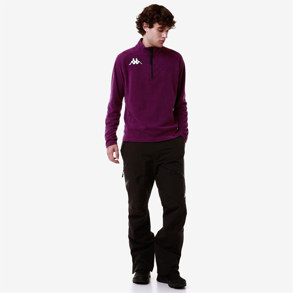 Men Kappa 6 Cento 687b Sweater Purple | BD8340579