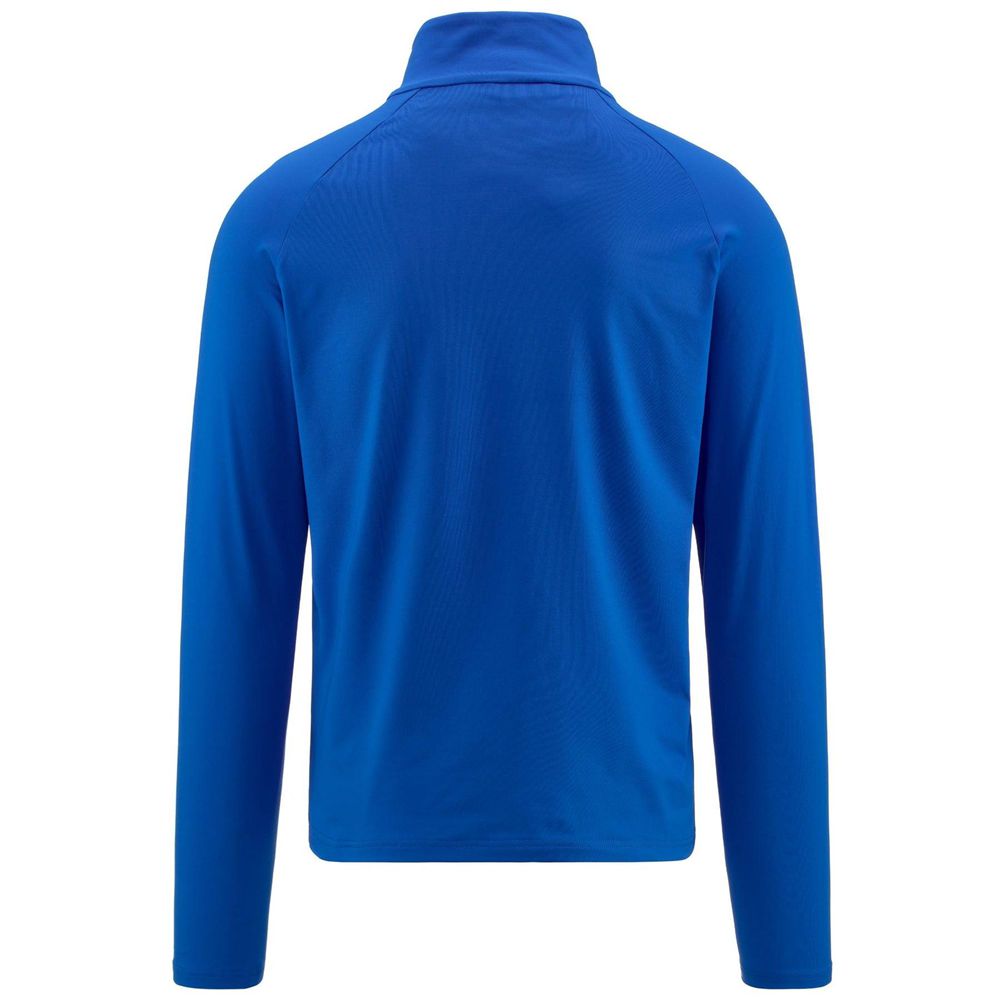 Men Kappa 6 Cento 687bk Sweater Blue | HU0932715