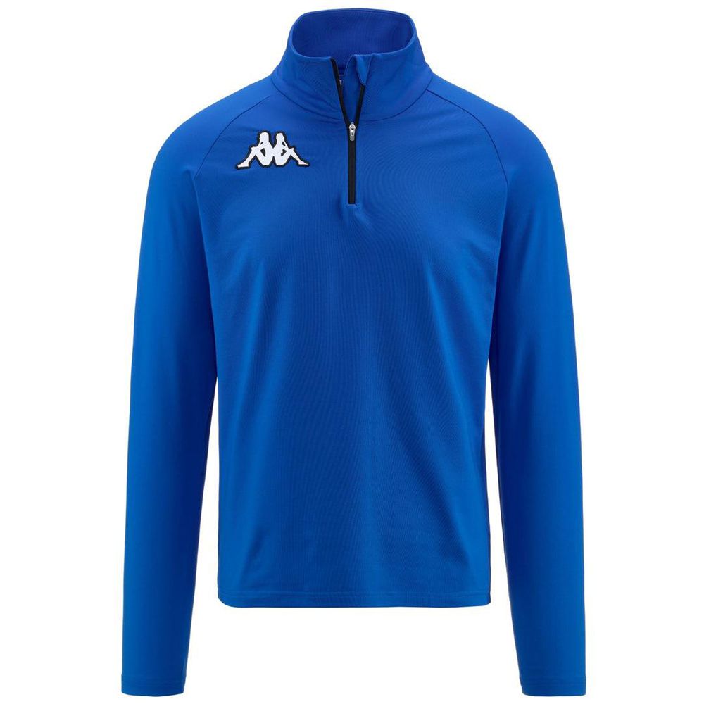 Men Kappa 6 Cento 687bk Sweater Blue | HU0932715