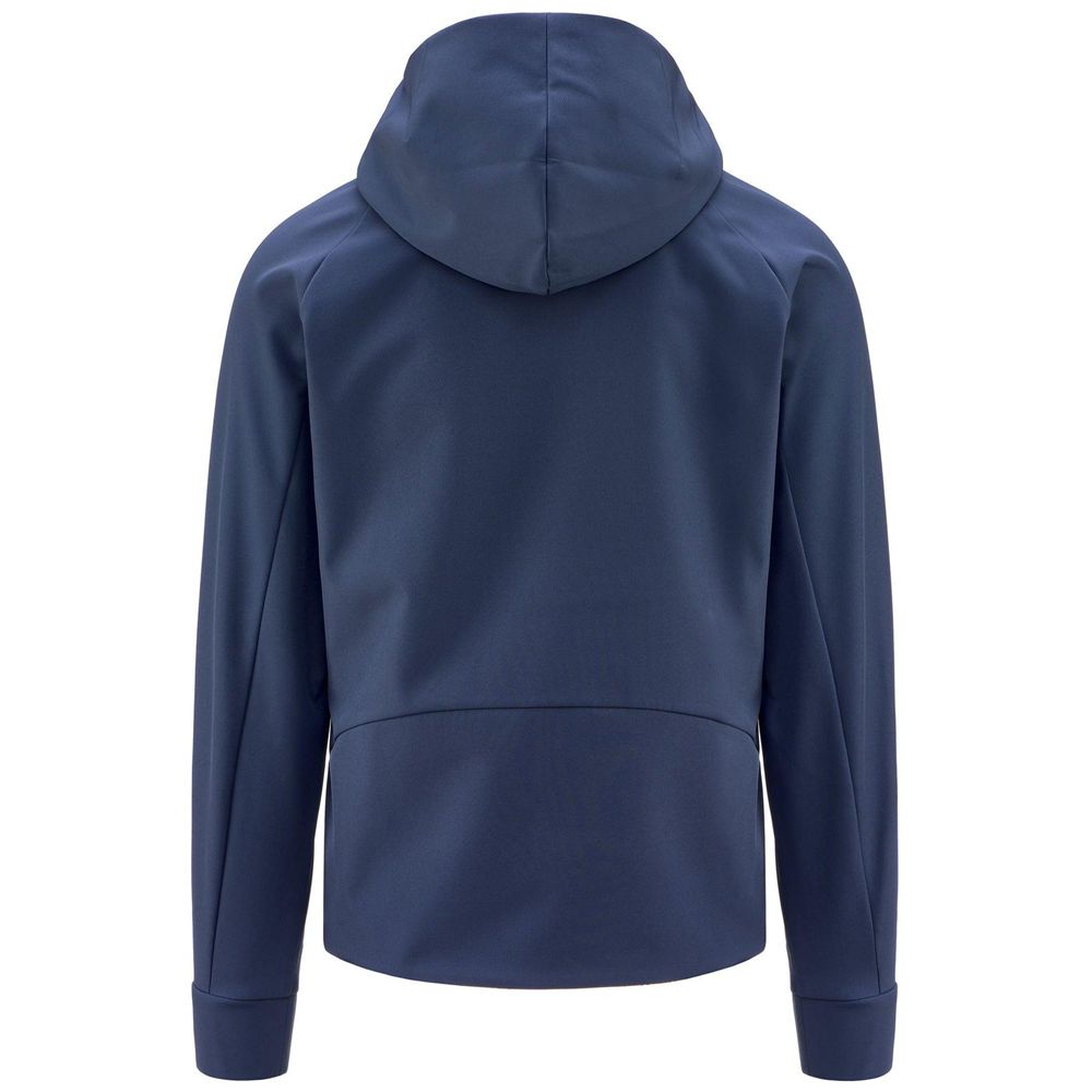 Men Kappa 6 Cento 687k Hoodie Blue | AG6429307