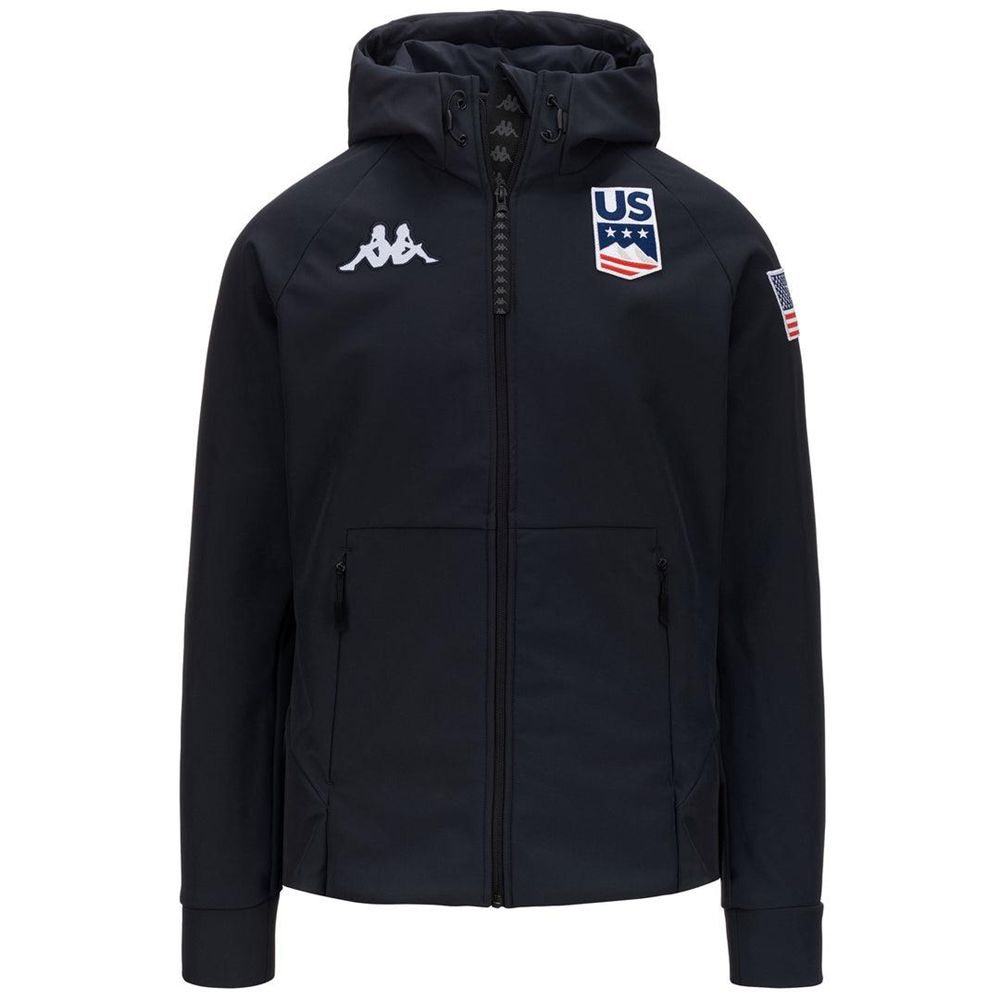 Men Kappa 6 Cento 687k Us Hoodie Navy | NE4529738