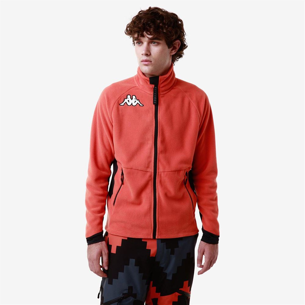 Men Kappa 6 Cento 687n Jacket Orange | YB8431629