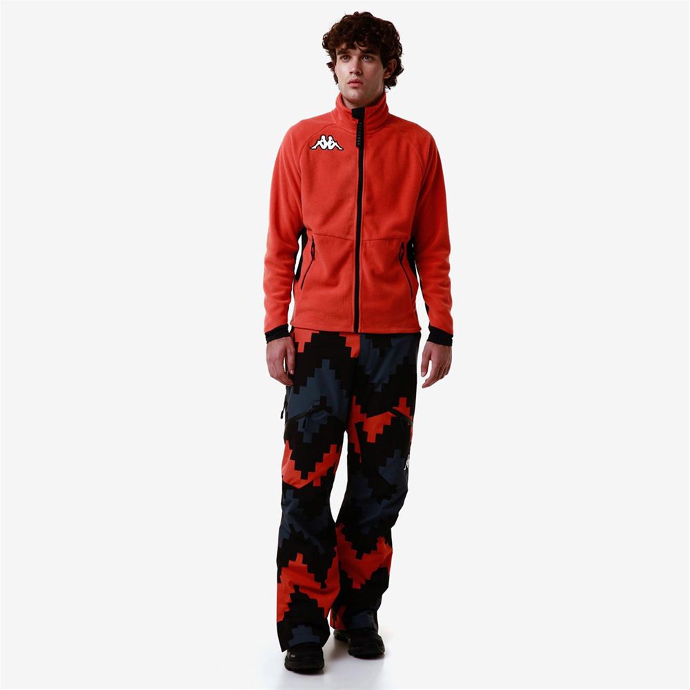 Men Kappa 6 Cento 687n Jacket Orange | YB8431629