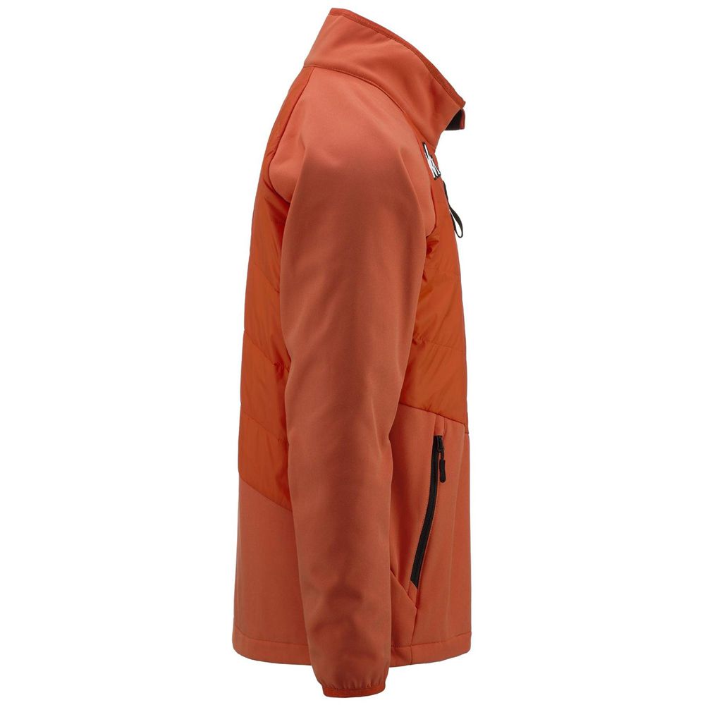 Men Kappa 6 Cento 698 Jacket Orange | IP1749326