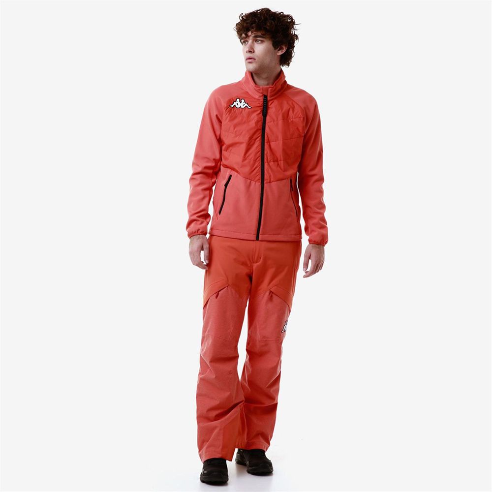 Men Kappa 6 Cento 698 Jacket Orange | IP1749326