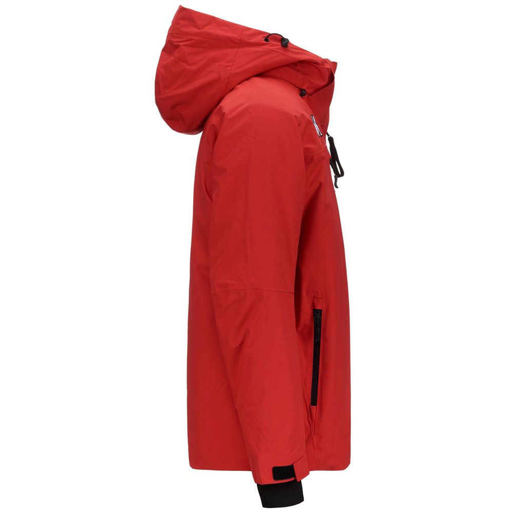 Men Kappa 8 Cento 811 Jacket Red | IU5702439