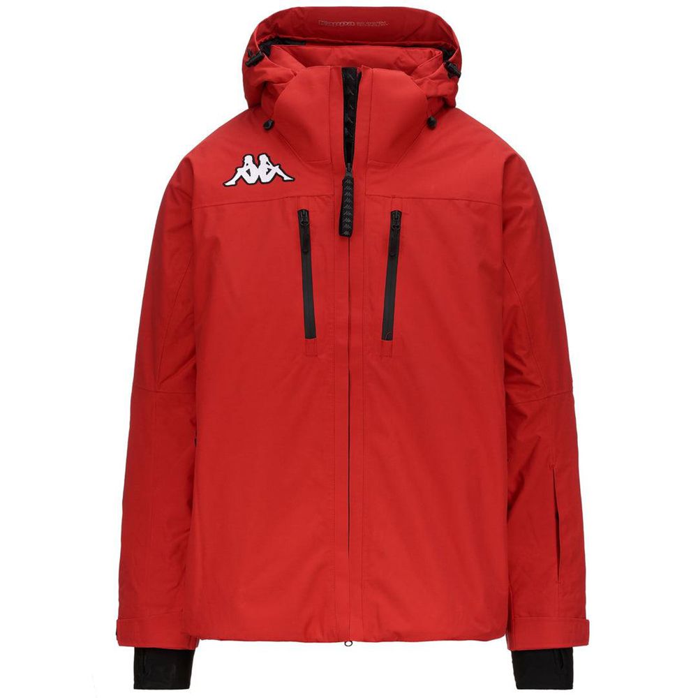 Men Kappa 8 Cento 811 Jacket Red | IU5702439