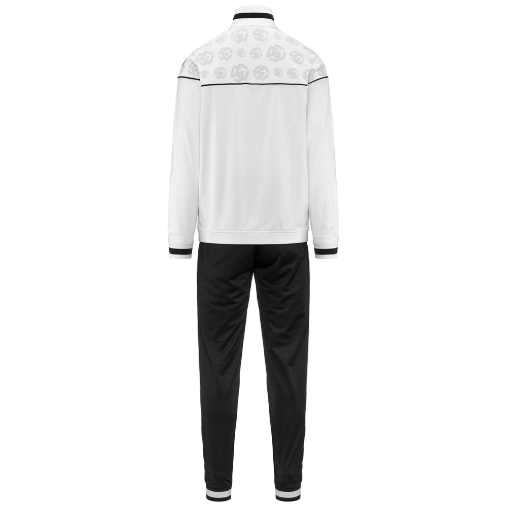 Men Kappa Alfuns Spezia Tracksuit White | GO4708615