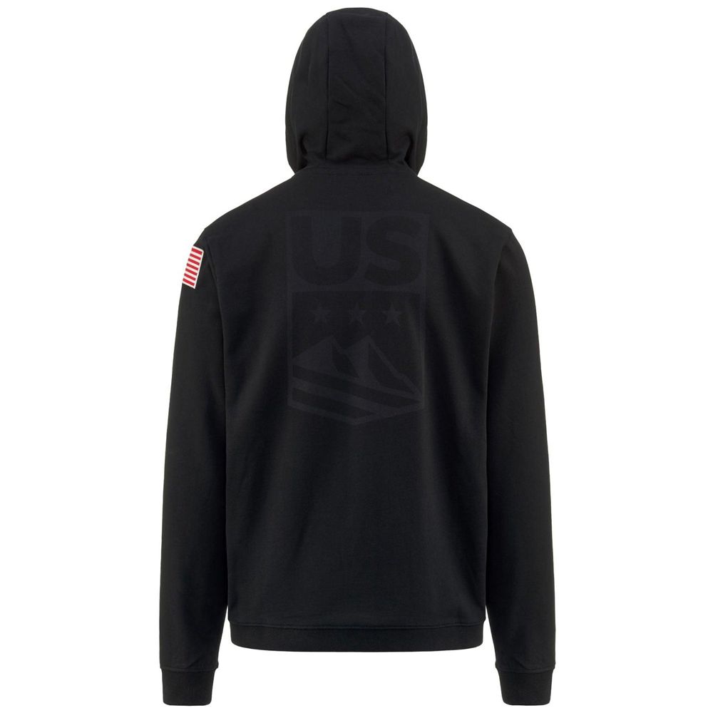 Men Kappa Arufeoda Us Hoodie Navy | GF3476205