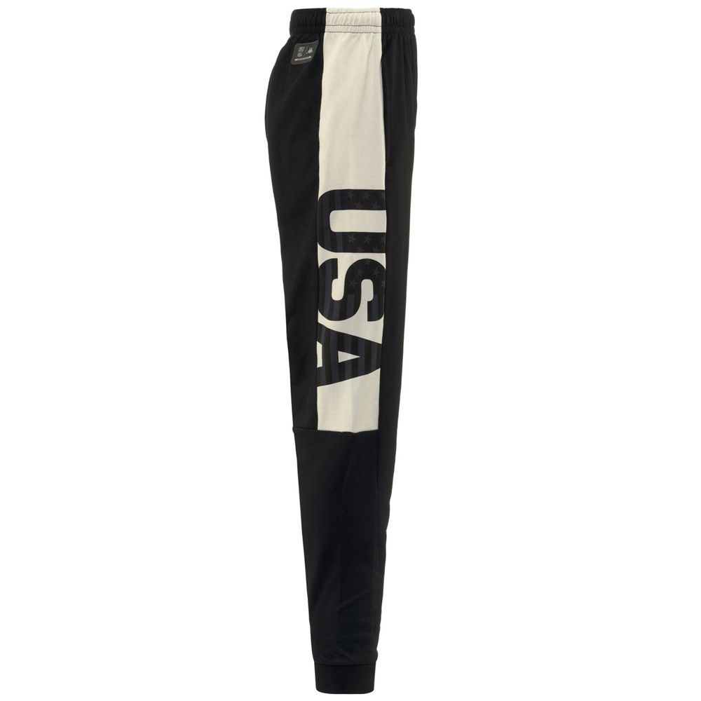 Men Kappa Arufinzip Usa Us Pants Navy | FT1739862