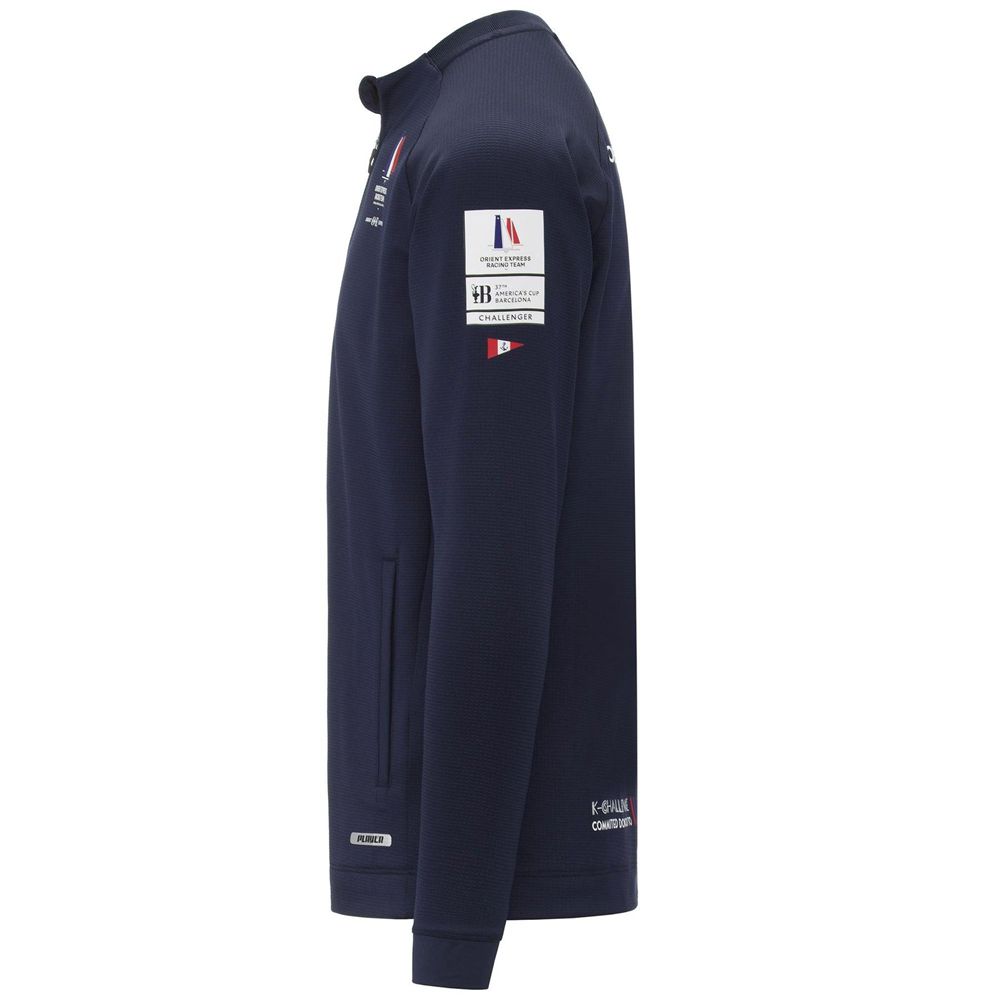 Men Kappa Arun Pro 7 Orient Express Jacket Navy | BY0679532