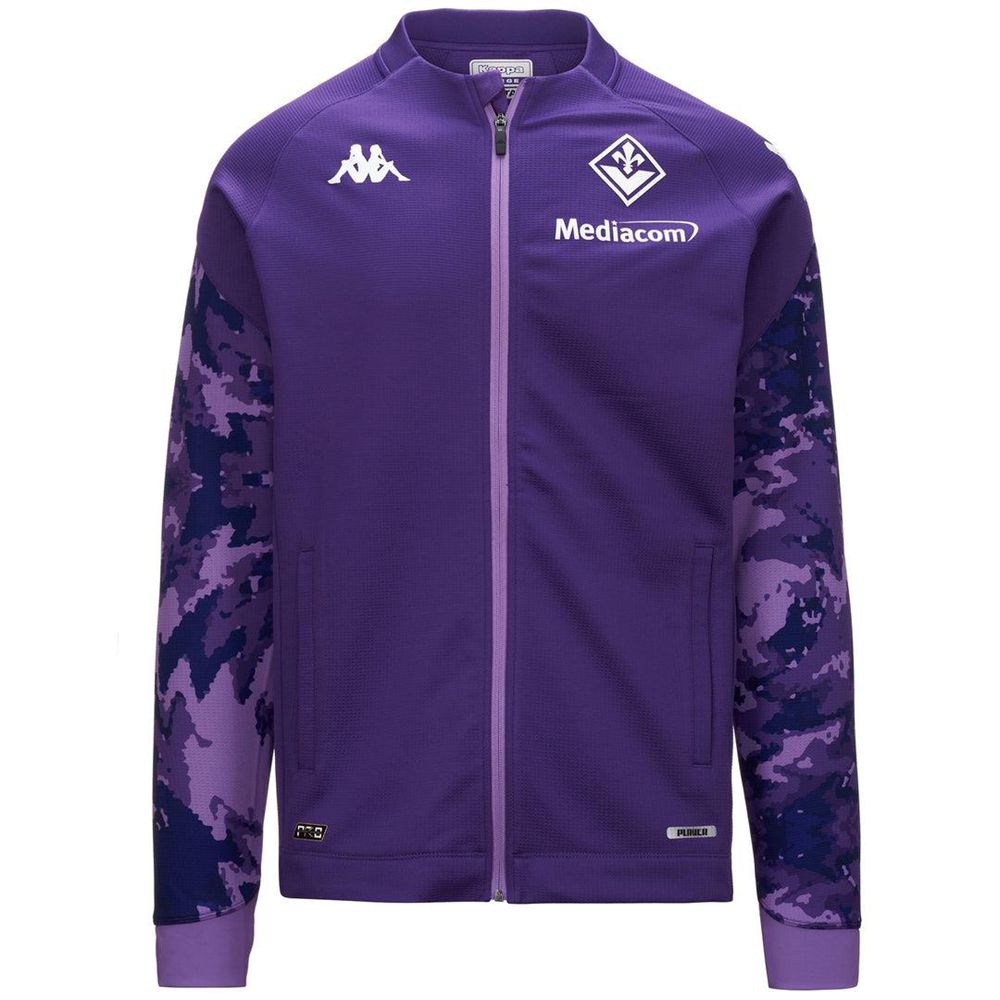 Men Kappa Arunopre Pro 7 Fiorentina Jacket Purple | SQ4863720