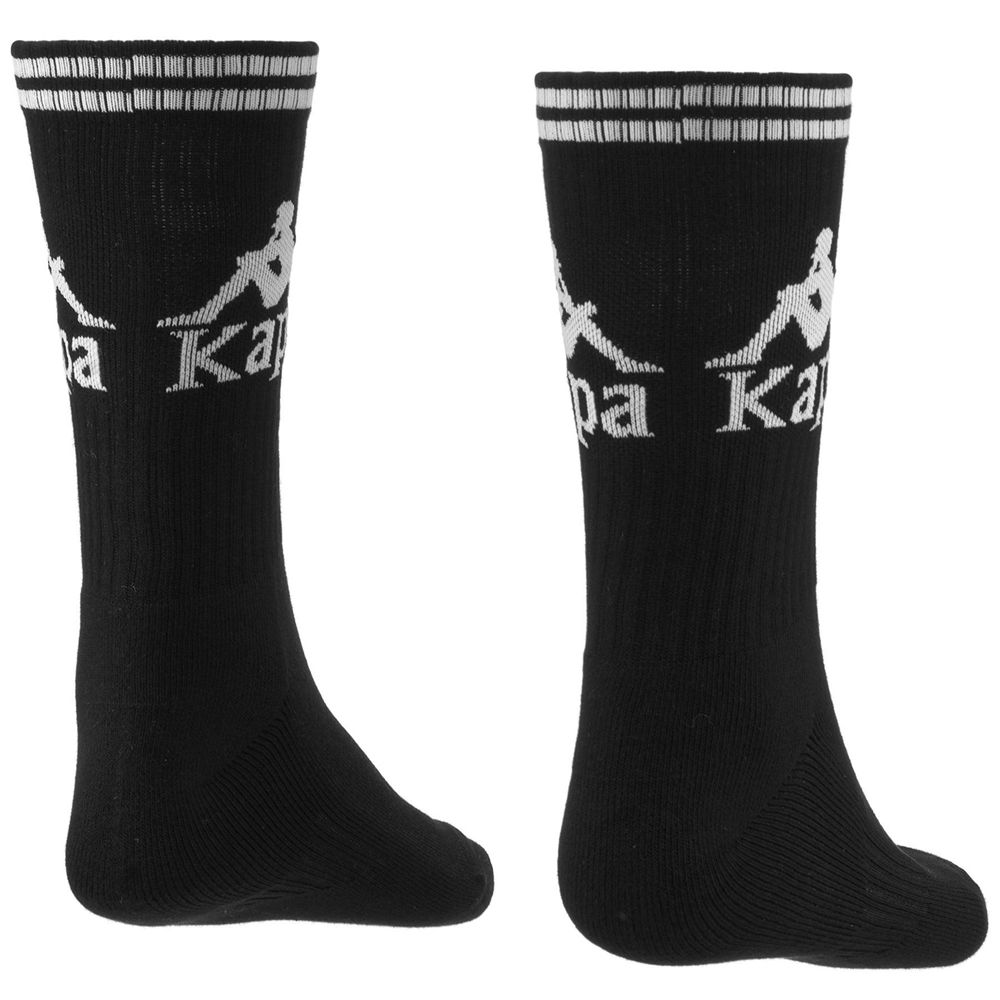 Men Kappa Authentic Aster 1pack Socks Black | JN3510289