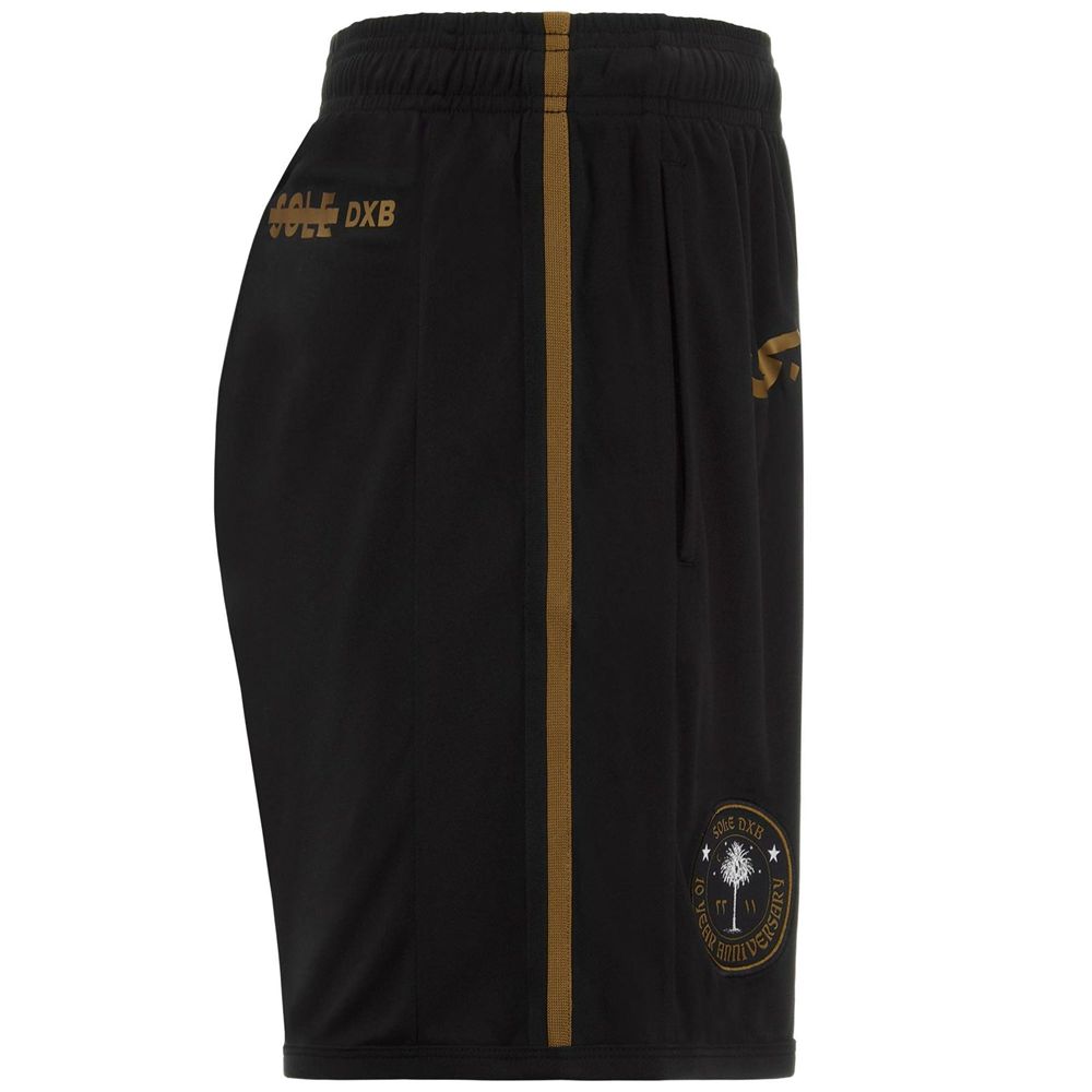 Men Kappa Authentic Fox Sole Dxb Shorts Black | PD6407921