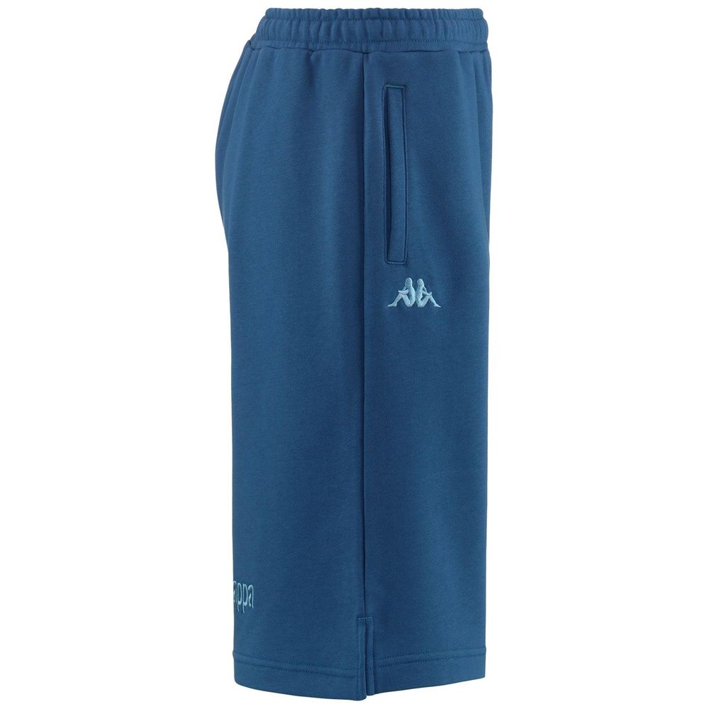 Men Kappa Authentic Gabox Shorts Blue | GR2619587