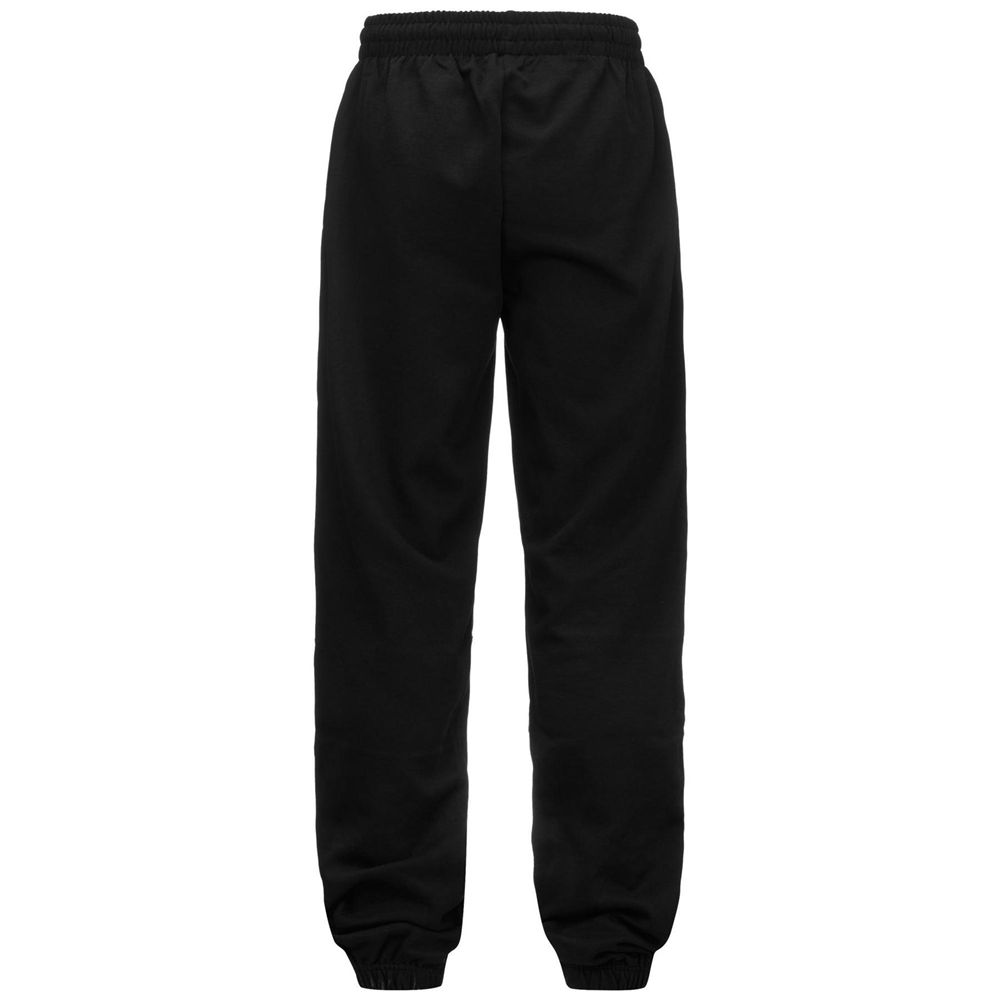 Men Kappa Authentic Giova Organic Pants Black | QL2985736