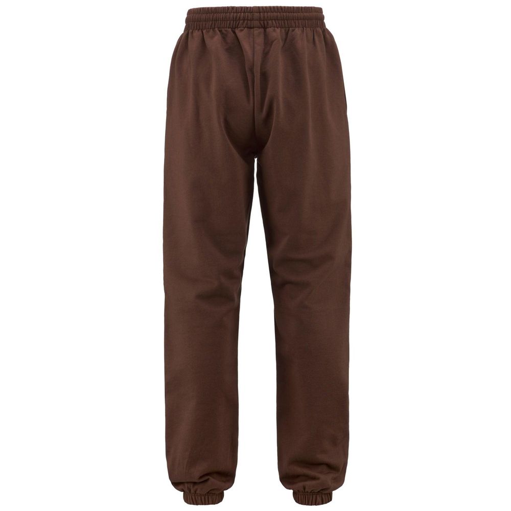 Men Kappa Authentic Giova Organic Pants Brown | PA5293074