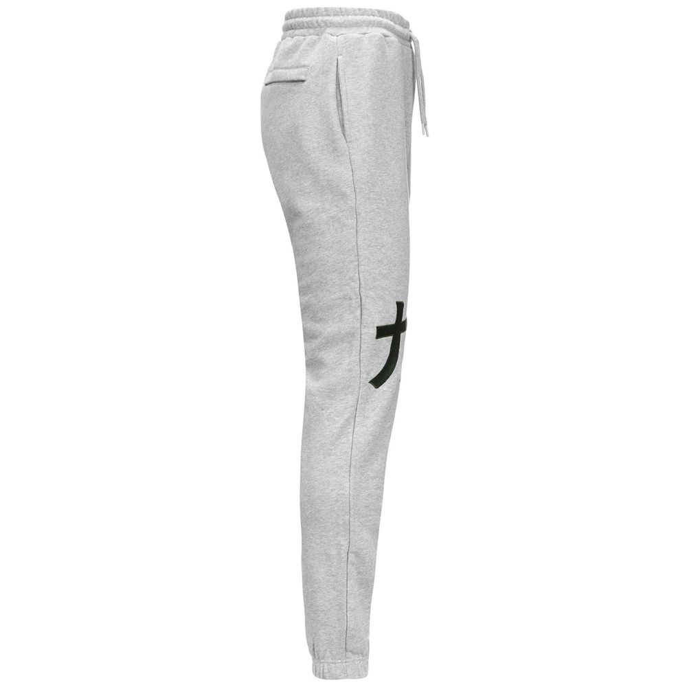 Men Kappa Authentic Jpn Giaps Pants Grey | JM0483976